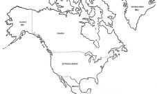 Mapa de Norteamérica